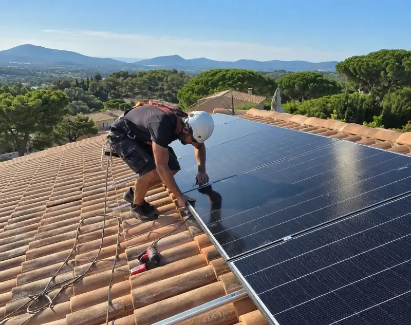 Installateur panneaux solaires Périgné — pose photovoltaïque sur toiture