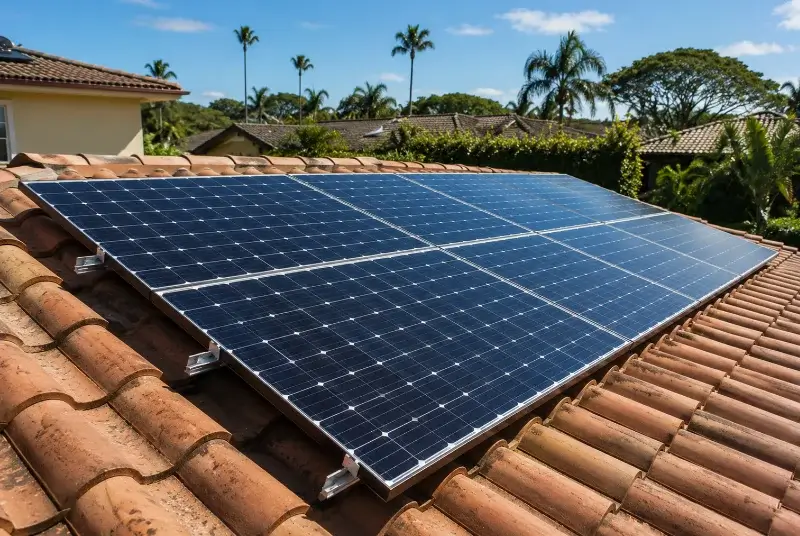 Installation de panneaux solaires à Périgné